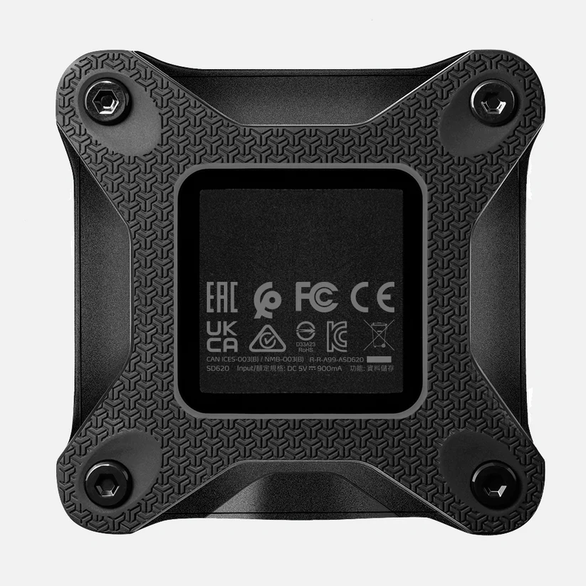 Disco De Estado Solido Externo Adata SD620 - 1 Tera - Antigolpes - USB 3,2 - Negro miniatura 5