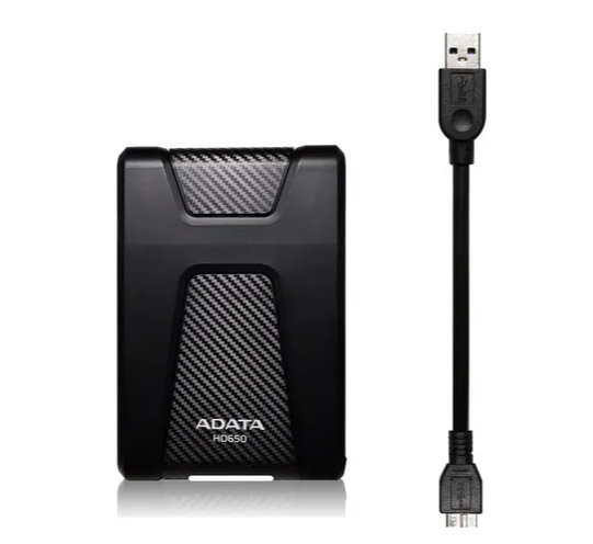 Adata HD650 - 1 Tera Externo - 2.5 USB 3.0 - Negro - Antigolpes miniatura 3