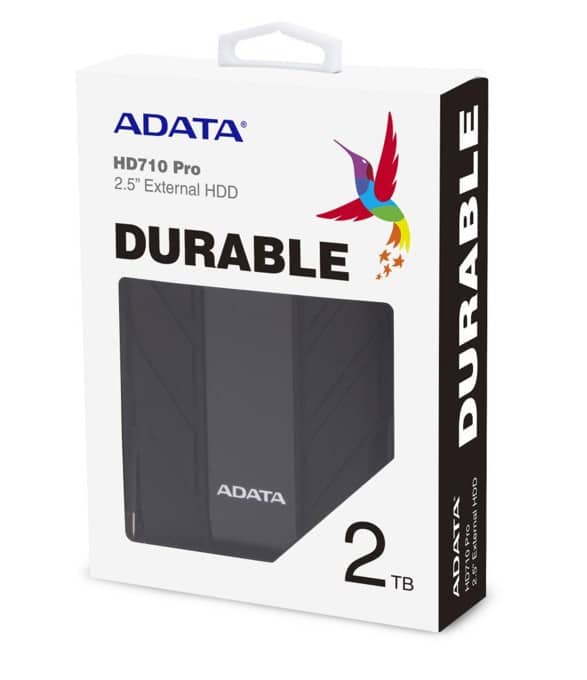 Adata HD710 Pro - 2 Teras Externo - 2.5 USB 3.0 - Negro - Antigolpes Sumergible miniatura 3