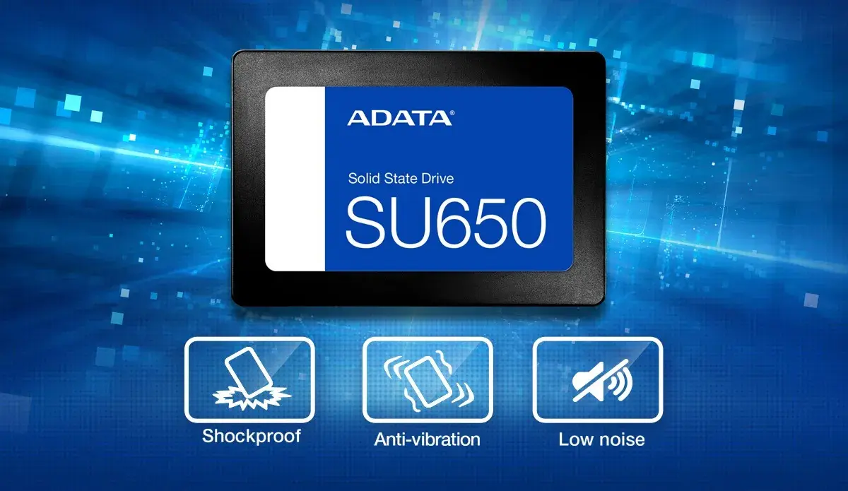 Disco Solido Adata SU650 - 256GB SATA 2.5" miniatura 3