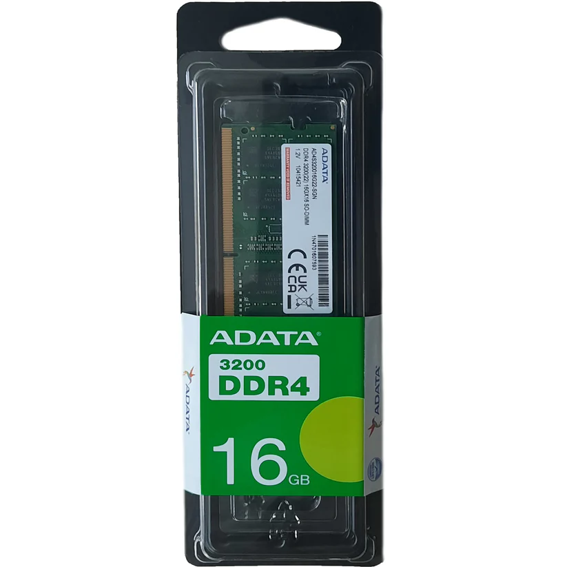 Memoria RAM Adata 16GB DDR4 3200MHZ Para Portatil