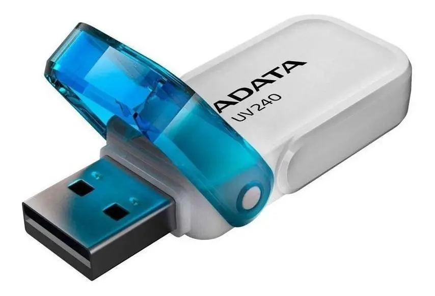 Memoria USB Adata UV240 2,0 - 32GB - Blanca