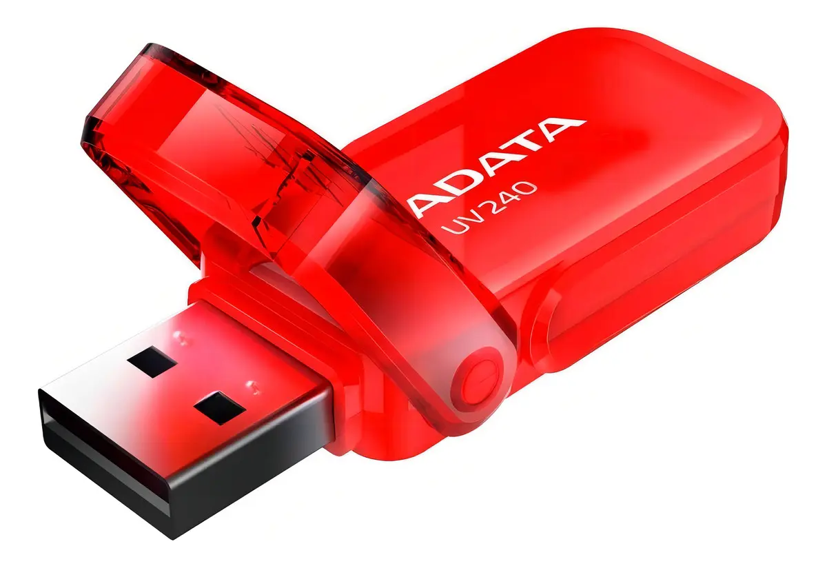 Memoria USB Adata UV240 2,0 - 32GB - Roja