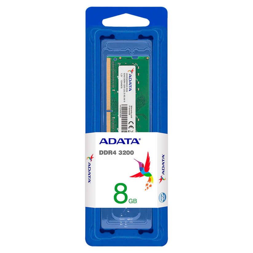 Memoria RAM Para PC Adata 8GB 3200MHZ