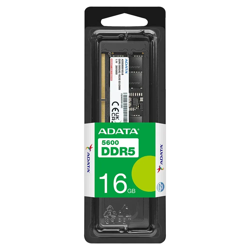 Memoria RAM Adata Para Portatil 8GB DDR5 5600MHZ