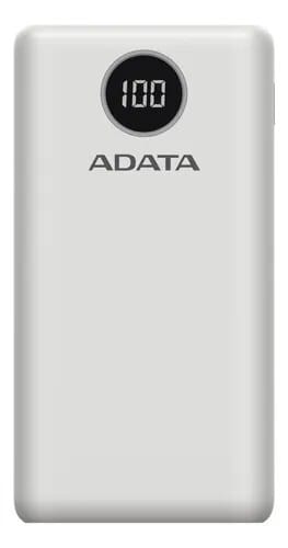 Power Bank Adata P20000QCD - Carga Rapida - 20000MAH - 2 Puertos USB - 1 Tipo C - Pantalla Indicadora De Carga - Negra miniatura 2