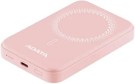 Power Bank Adata R050 - Carga Rapida - 5000MAH Carga Inalambrica Magnetica - Rosa miniatura 2