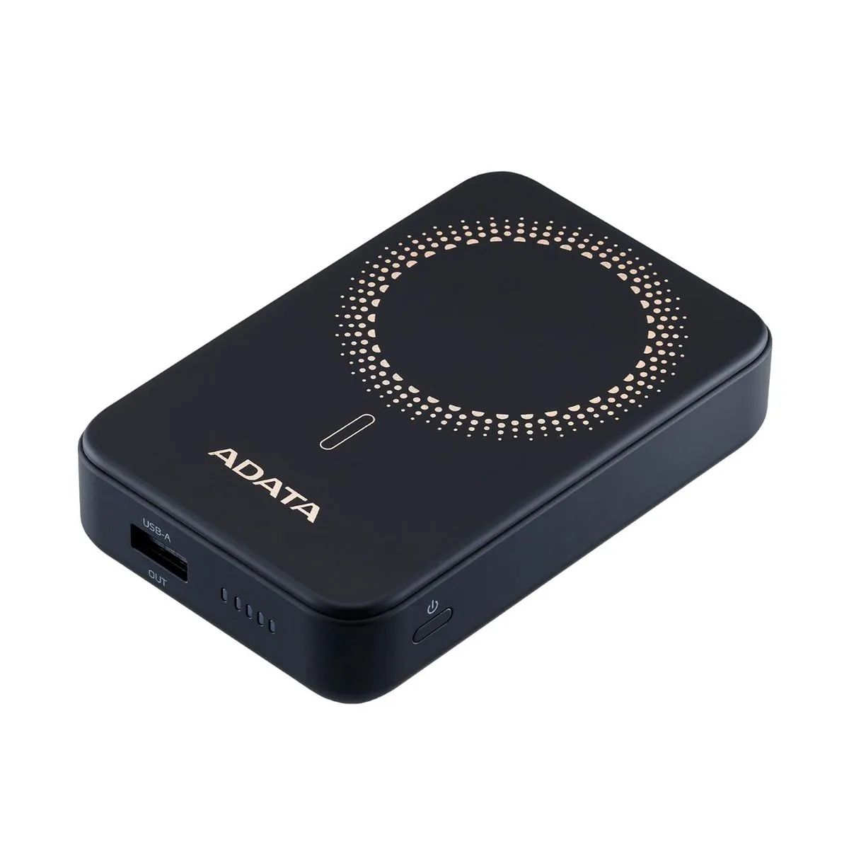 Power Bank Adata R0100 - Carga Rapida - 10000MAH Carga Inalambrica Magnetica - Con Soporte Plegable - Negra miniatura 4