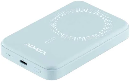Power Bank Adata R050 - Carga Rapida - 5000MAH Carga Inalambrica Magnetica - Azul miniatura 4