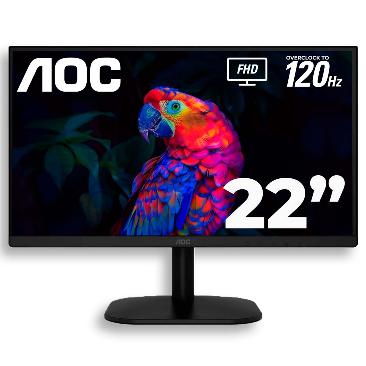 Monitor Aoc 21,5" - 22B35HM23 - HDMI - VGA - FHD - 120HZ - 1MS