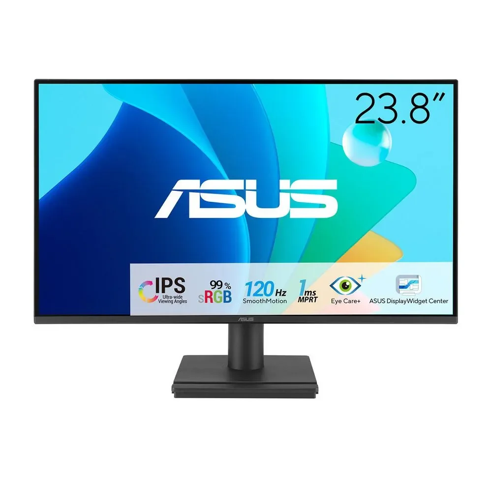 Monitor Asus 24" VA249HG - FHD - IPS HDMI - VGA - 120HZ - 1MS - Eye Care miniatura 3