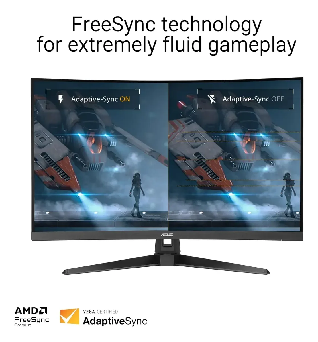 Monitor Asus TUF Gaming 32" Curvo VG32VQM5B - FHD - HDMI - Display Port - Tasa De Refresco 250HZ - 0,5MS - Altavoz 2W X 2 miniatura 5
