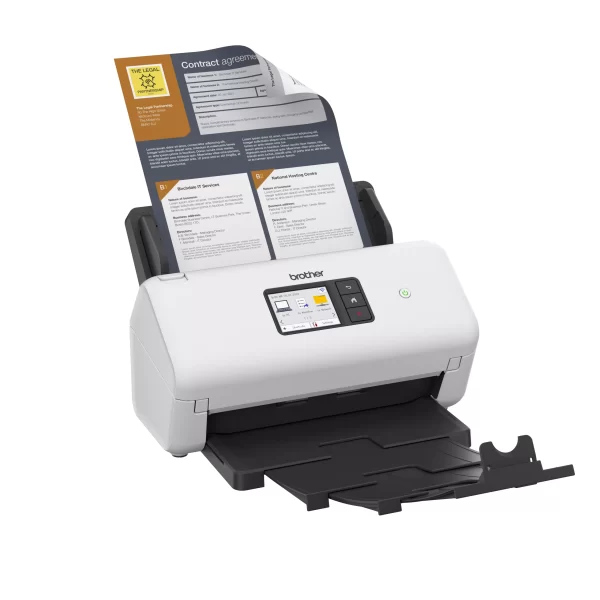 Escaner Brother ADS-3350W - 40 PPM - 80 IPM - Duplex A Color - USB 3,0 - Capacidad ADF 60 Paginas - WIFI - Ethernet miniatura 3