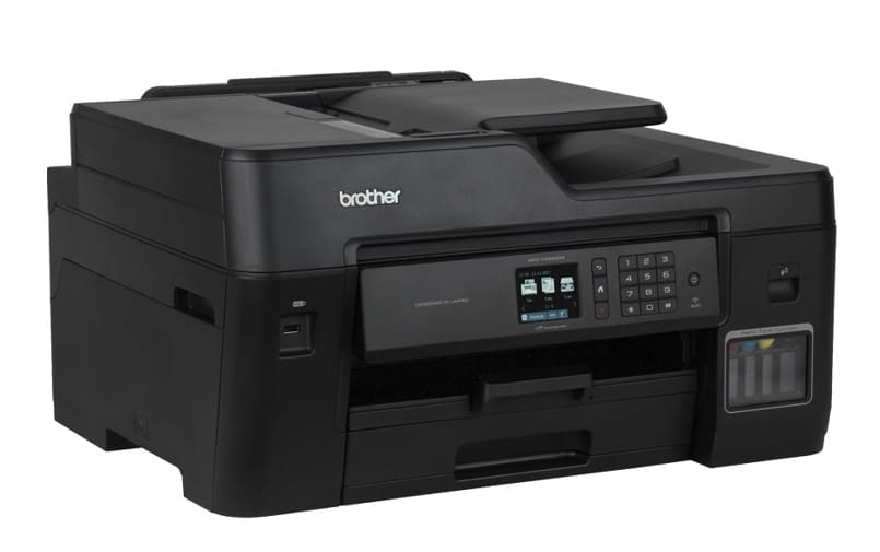 Impresora Brother MFCT4500DW - Multifuncional En A3 - Duplex - WIFI - ADF - Ethernet - Amplia Y Reduce - USB Frontal - Tinta Continua miniatura 3