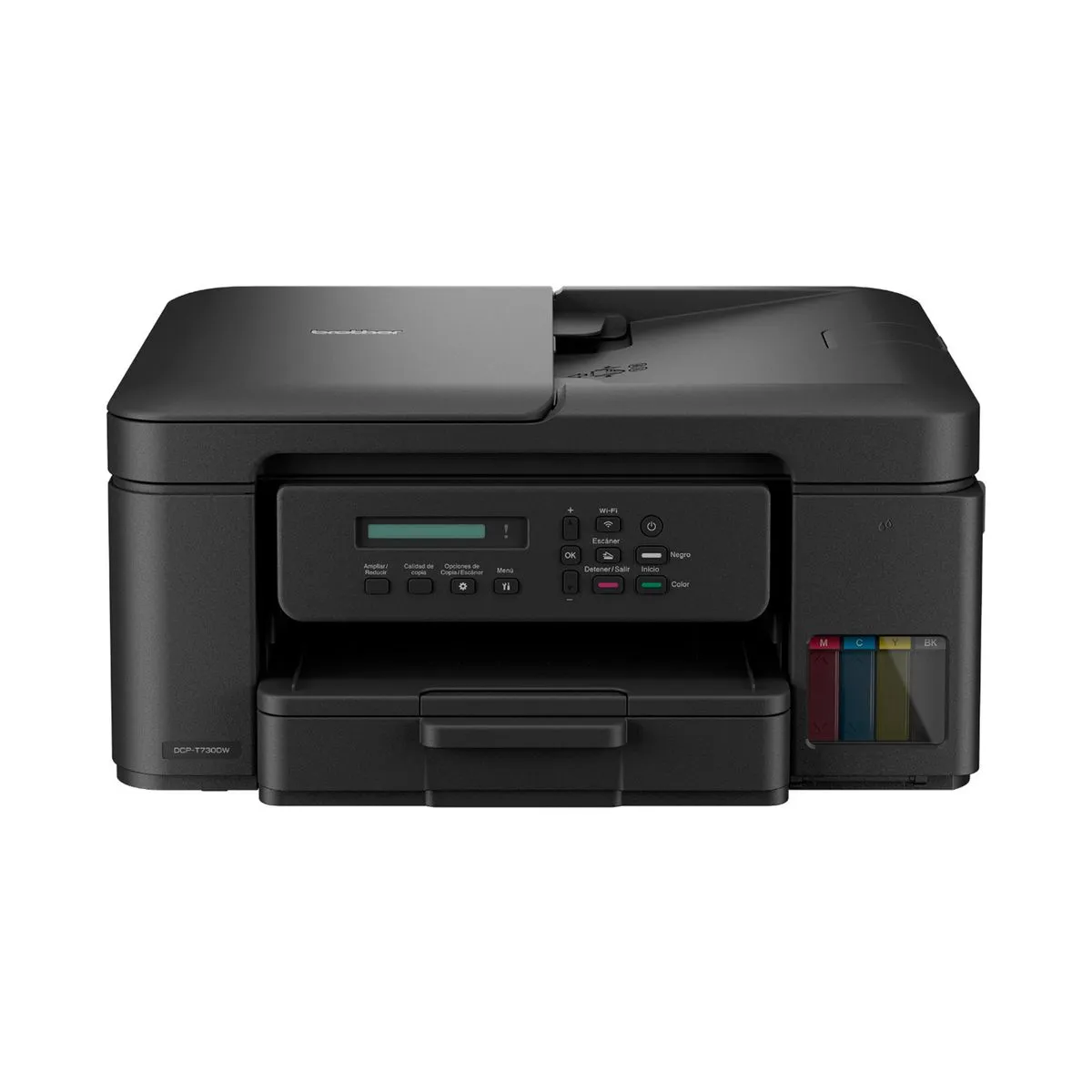 Impresora Multifuncional Brother DCP-T730DW - Duplex - WIFI - ADF - Amplia Y Reduce - USB - Pantalla LCD - Tinta Continua
