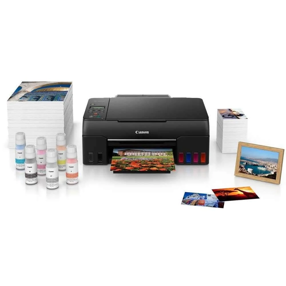 Impresora Canon G610 - Multifuncional -tinta Continua - WIFI - Amplia Y Reduce - Panel LCD - Fotografica miniatura 5