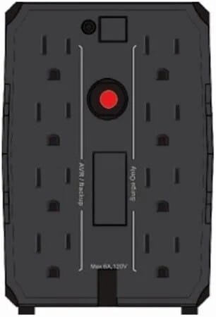 UPS CDP R-UPR758 - 750VA - 300W - 8 Salidas (4 Reguladas Con Respaldo + 4 Con Supresion De Picos) miniatura 2