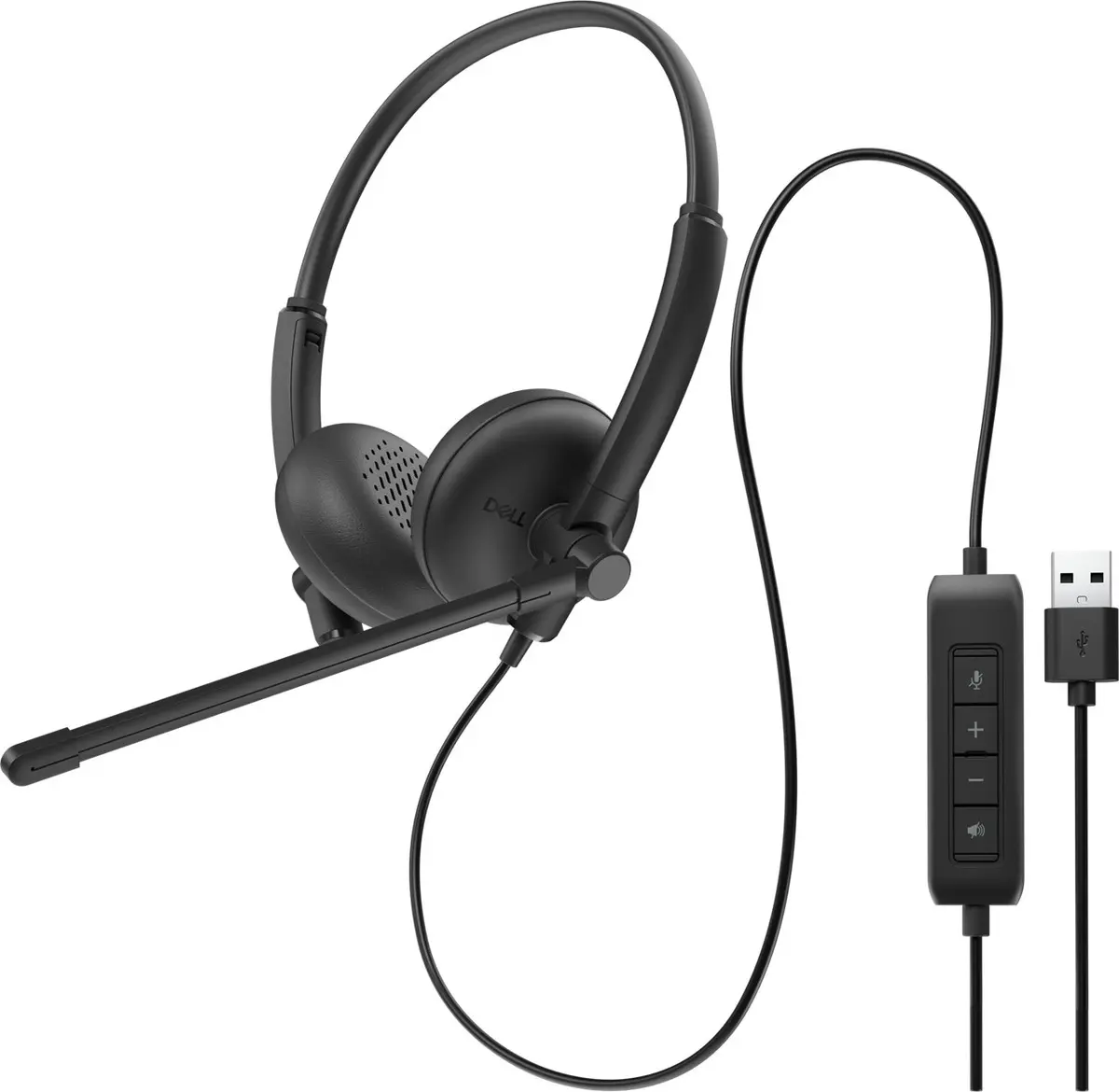 Diadema Dell WH125 - USB-A - Con Microfono - Permite Controlar El Volumen - 520-BBLL miniatura 4