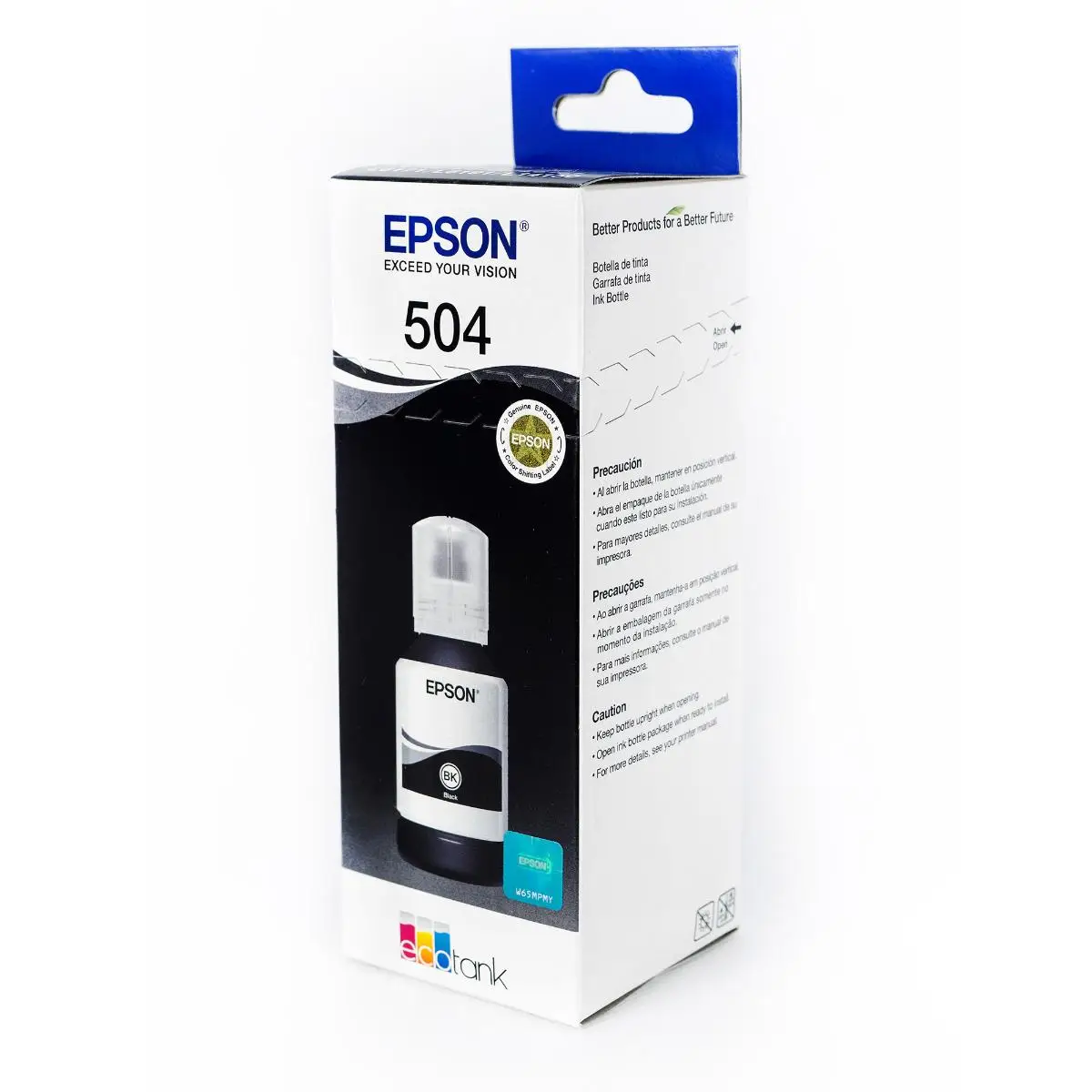 Tinta Epson T-504 Black Compatible Con L4150 - L4160 - L4260 - L6161 - L6171 - L6270 - L6191 - L14150. miniatura 4