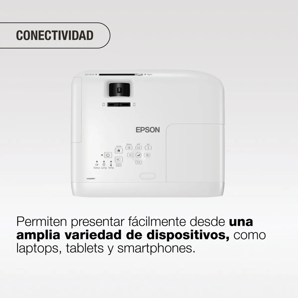 Video Beam Epson Powerlite E24 - 3600 Lumens - Resolucion XGA - HDMI miniatura 3