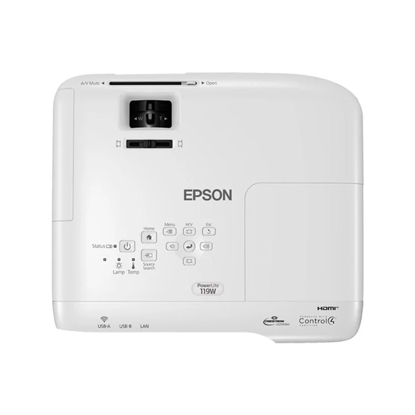 Video Beam Epson Powerlite 119W - 4000 Lumens - Resolucion WXGA - HDMI X 2 - Puerto Ethernet -tecnologia 3LCD - Conectividad Inalambrica Opc miniatura 3
