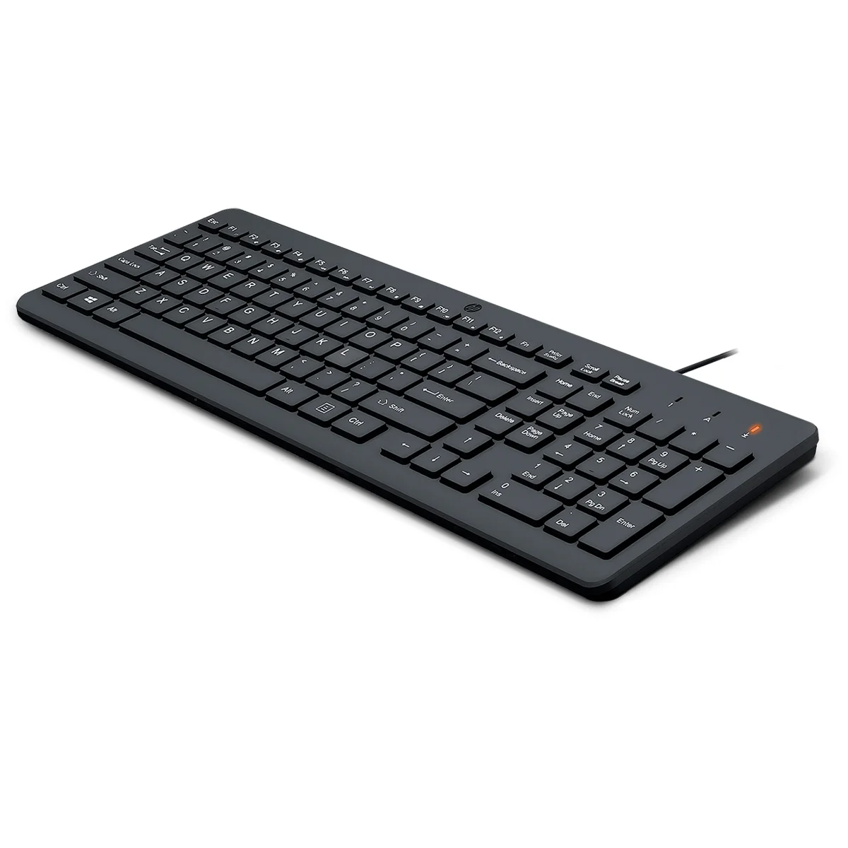 Teclado HP 150 - Alambrico - Negro - USB - 664R5AA#ABM