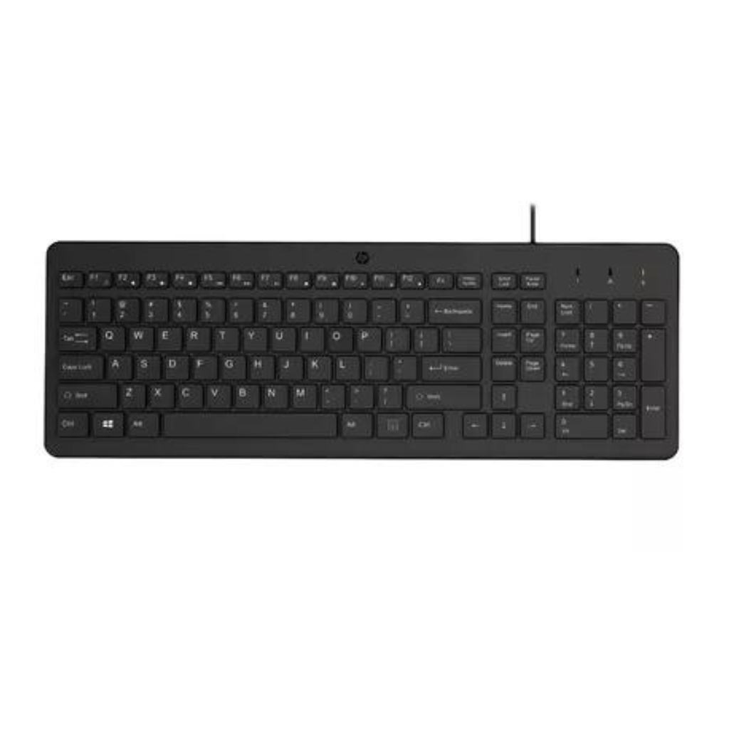 Combo Teclado Y Mouse HP 150 - Alambrico - Negro - USB - 240J7AA#ABM miniatura 2