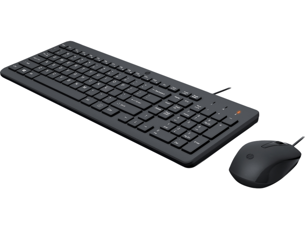 Combo Teclado Y Mouse HP 150 - Alambrico - Negro - USB - 240J7AA#ABM miniatura 3