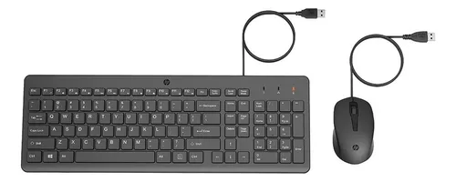 Combo Teclado Y Mouse HP 150 - Alambrico - Negro - USB - 240J7AA#ABM miniatura 5