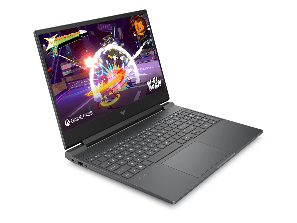 HP Victus 15-FB3019LA - Amd Ryzen 7 7445HS - 8GB DDR5 - 512GB SSD - Pant 15,6" FHD - No DVD - RJ45 - Geforce RTX 3050 6GB GDDR6 - Freedos - Silver miniatura 5