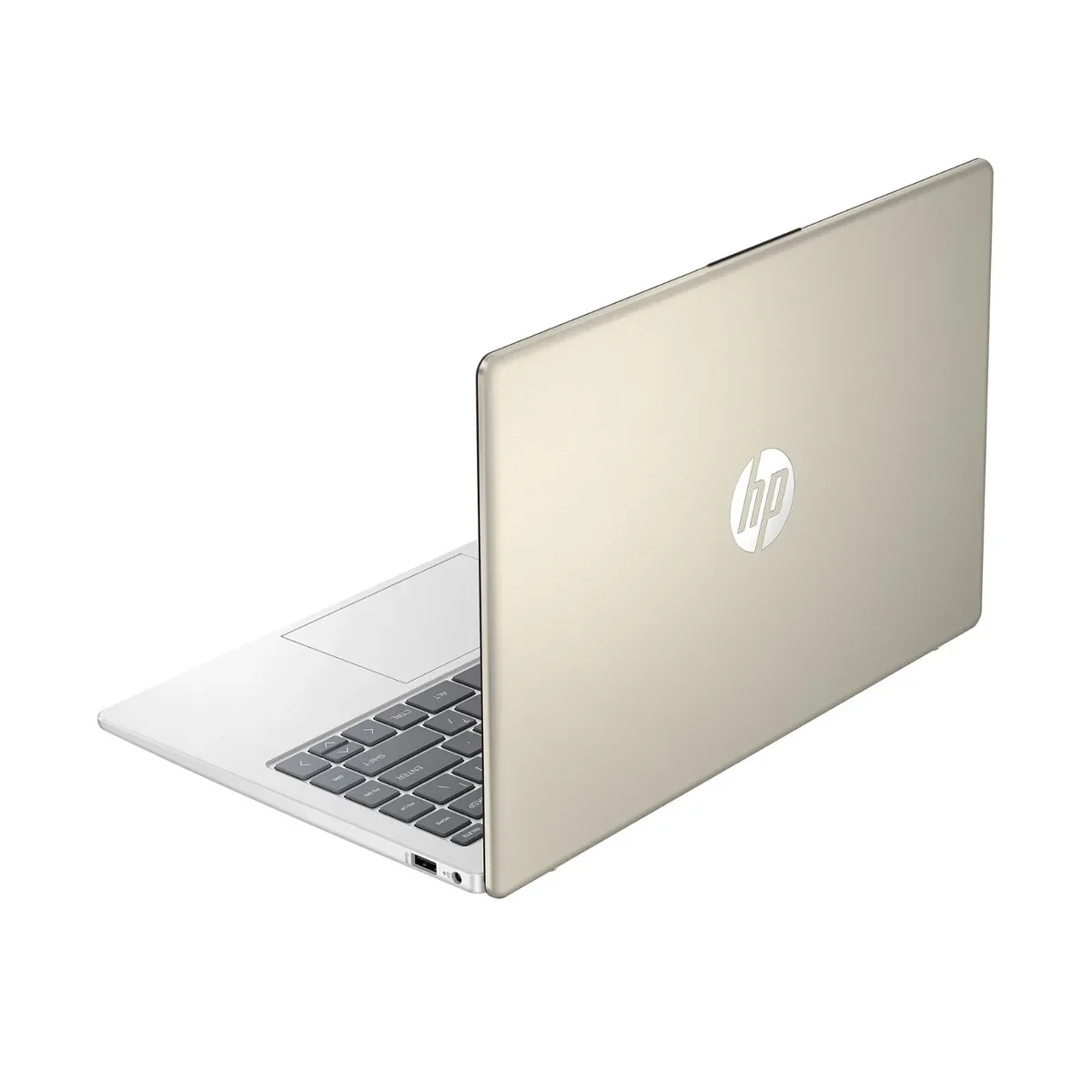 HP 14-EM0217LA - Amd Athlon Silver 7120U - 8GB LPDDR5 - 512GB SSD - Pantalla 14" Hd - No DVD - HDMI - Freedos - Dorada ( D18T1LA#ABM ) miniatura 2