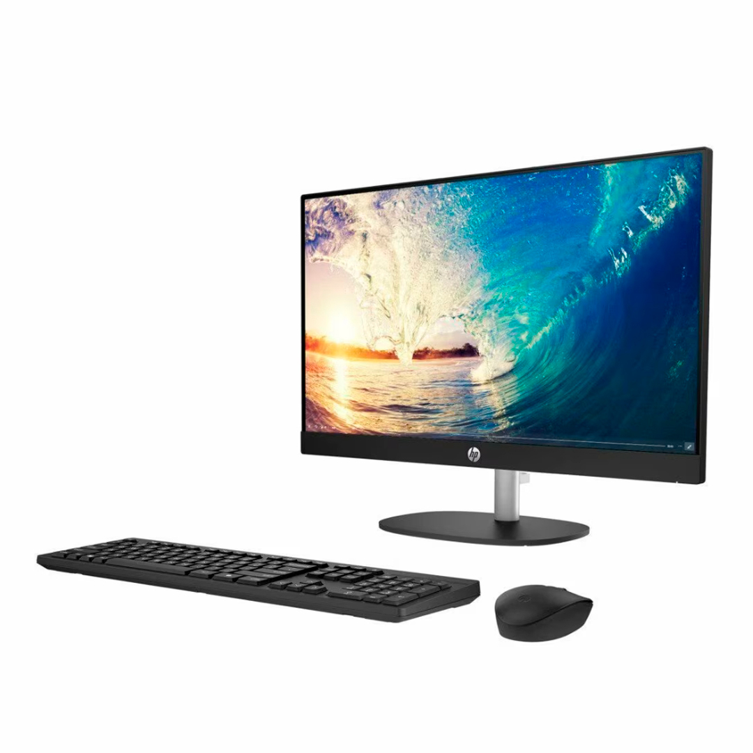 AIO HP 24-CR0332LA - Intel Core I3 N300 - 8GB DDR4 - 512GB SSD - Pantalla 23,8" FHD - No DVD - HDMI - Freddos - Negro ( C34JFLA#ABM ) miniatura 2