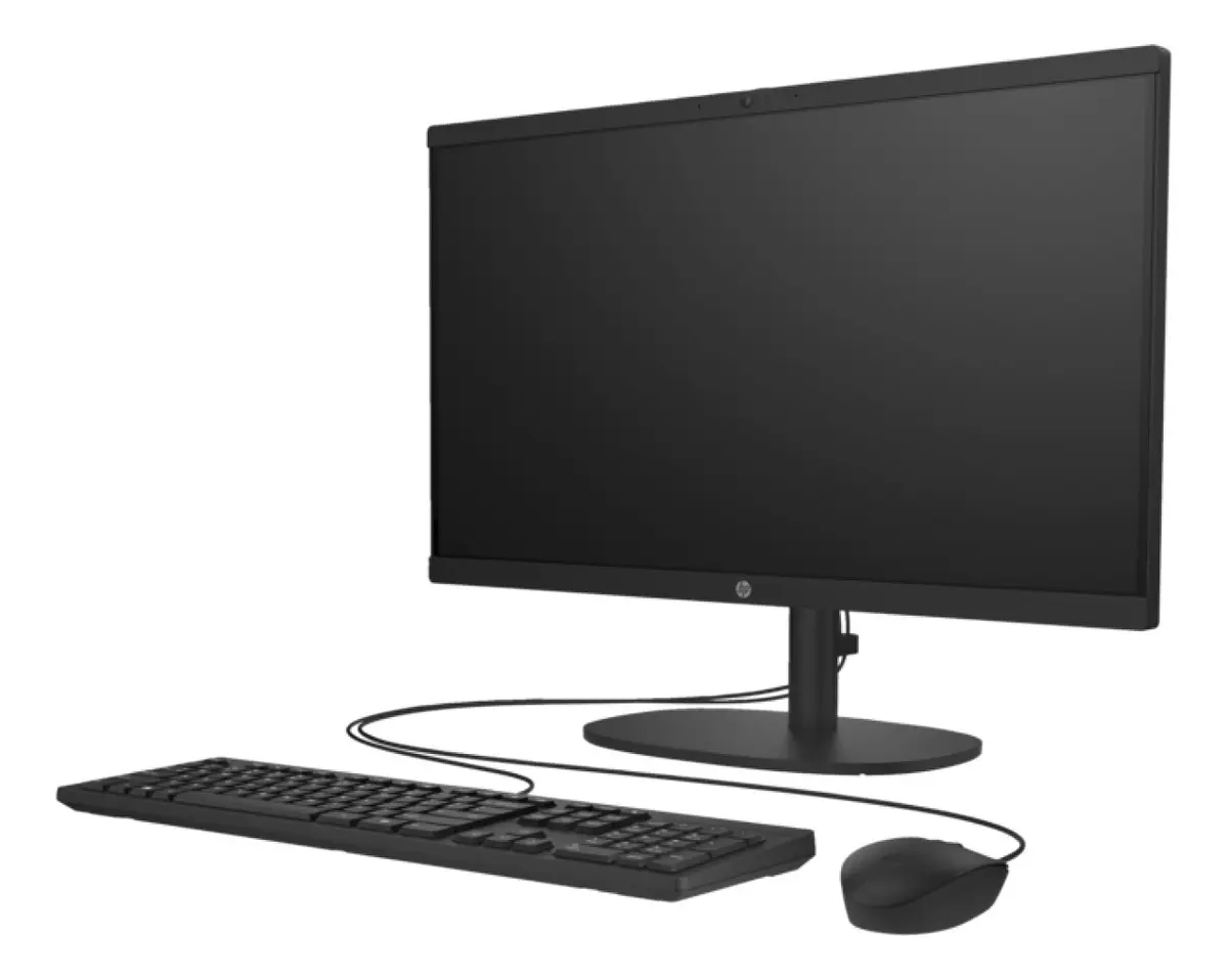 AIO HP 22-DG0205LA - Intel N100 - 8GB DDR5 - 512GB SSD - Pantalla 21,5" FHD - No DVD - HDMI - RJ45 - Freddos - Negro ( BM7X0LA#ABM ) miniatura 3