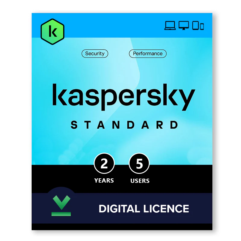 Licencia Kaspersky Standar 5 Usuarios (24 Meses)