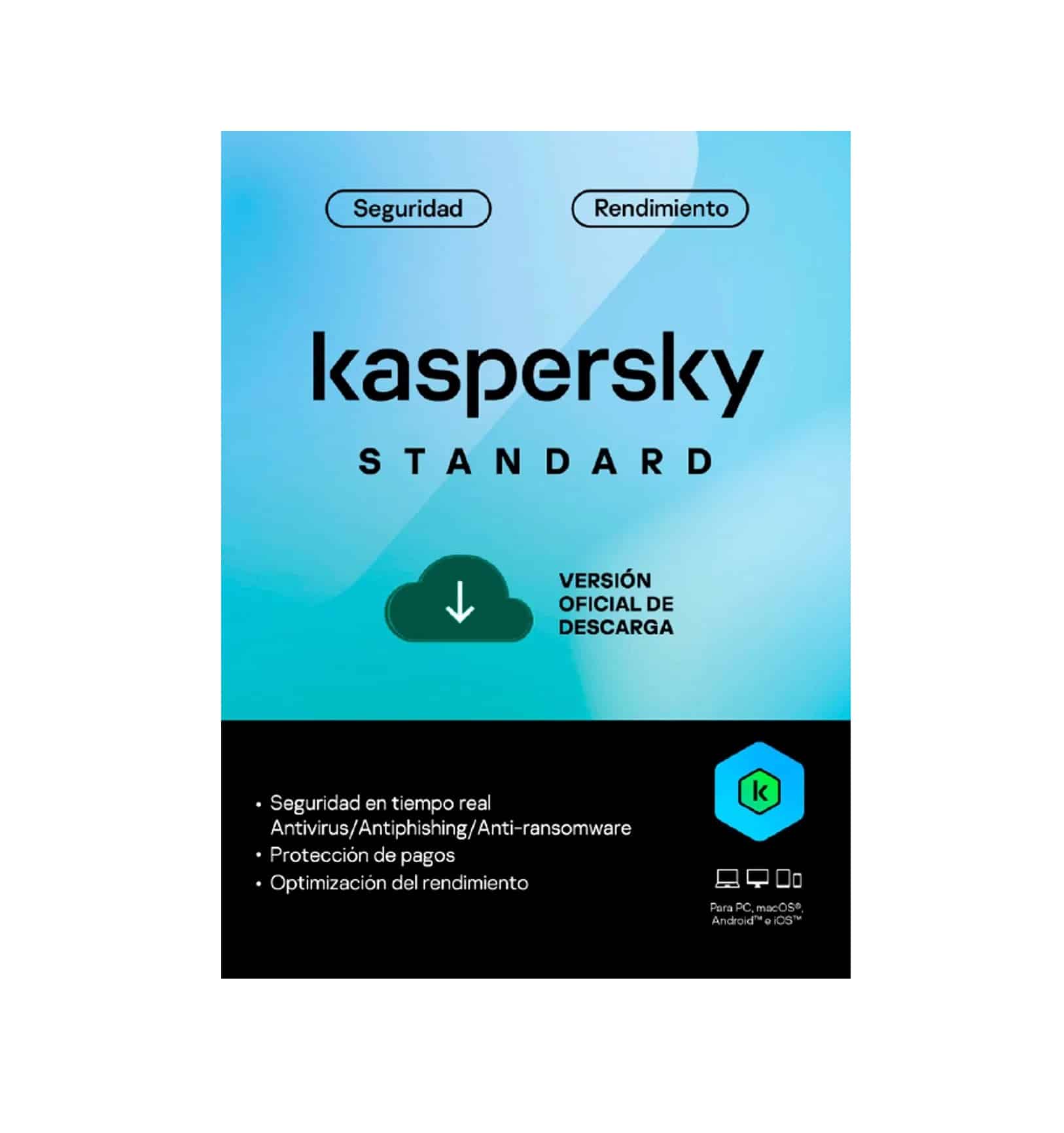 Licencia Kaspersky Standar 10 Usuarios (24 Meses)