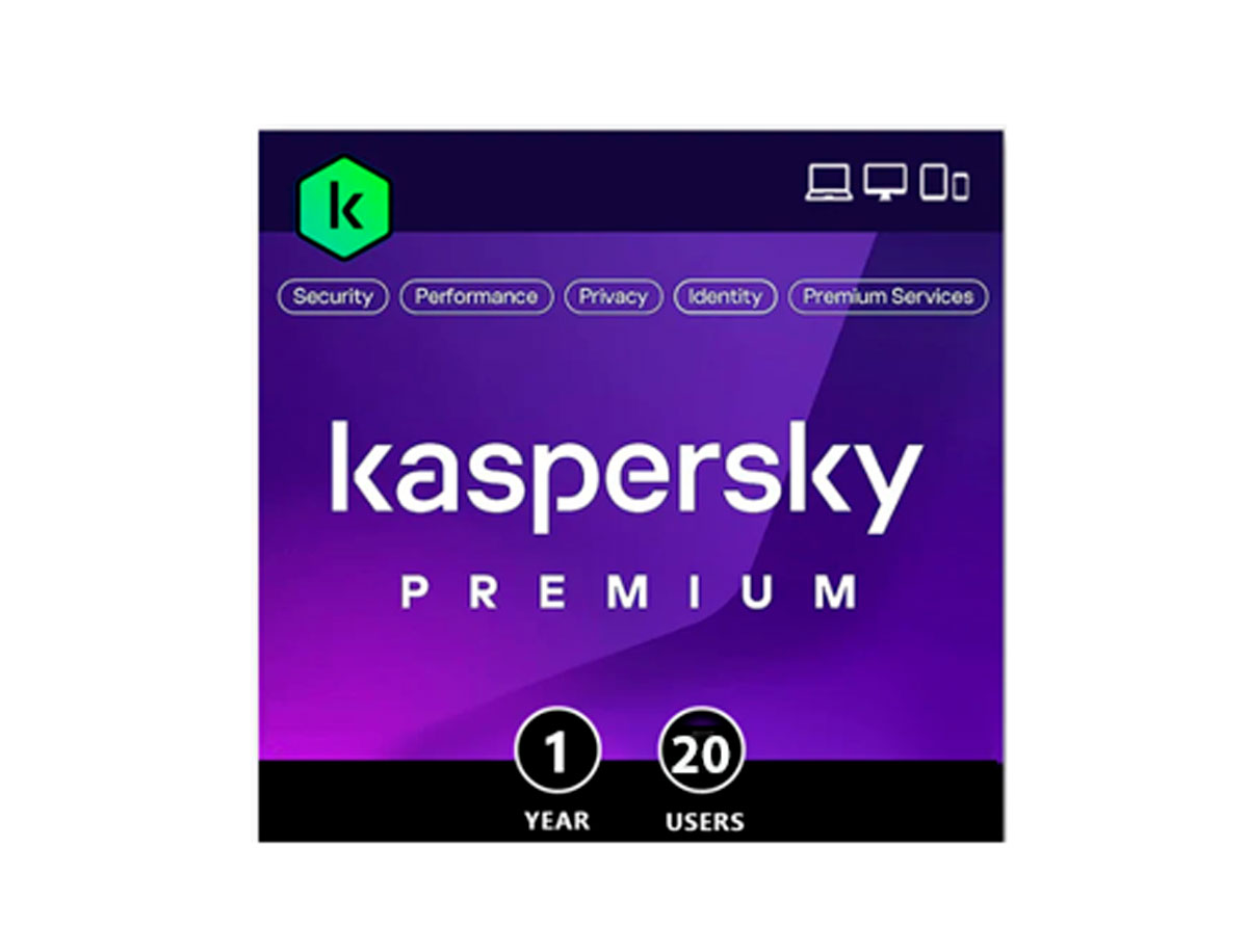 Licencia Kaspersky Premium 20 Usuarios (12 Meses)