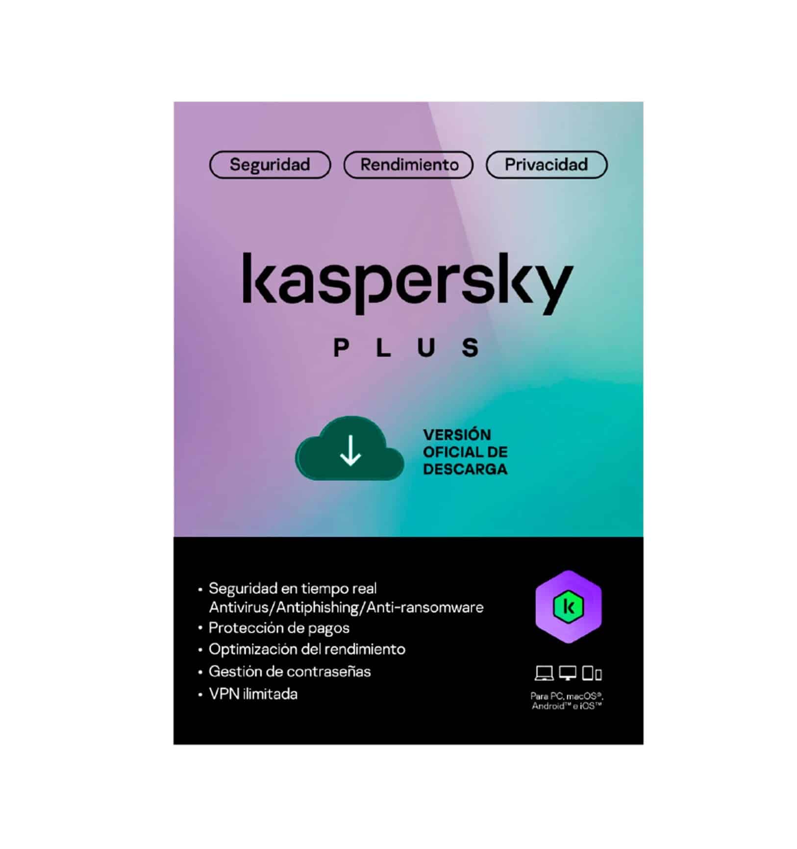 Kaspersky Premium Mobile Android - Ios - 1 Dispositivo - 12 Meses