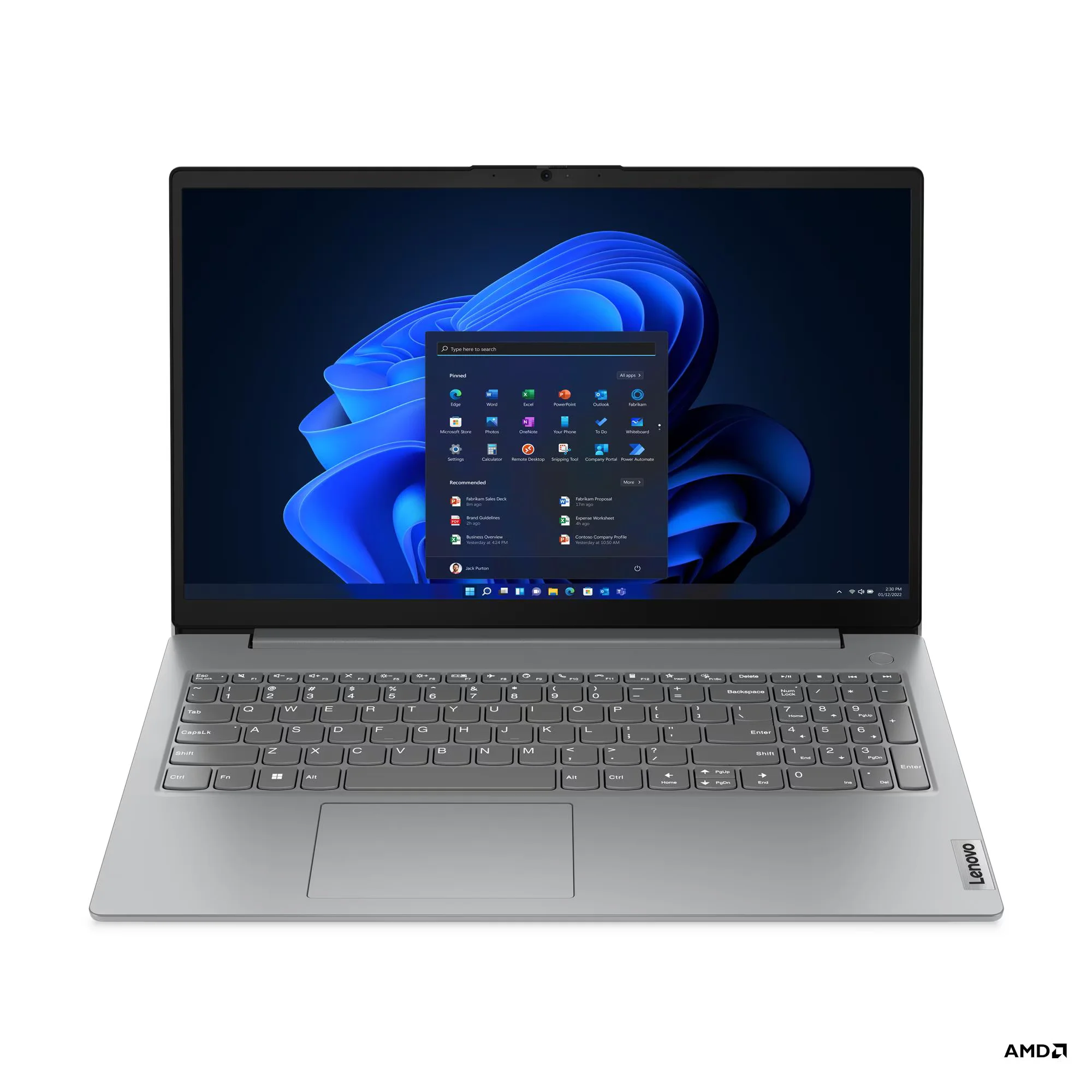 Lenovo V15 G4 Amn - Amd Ryzen 5 7520U - 16GB LPDDR5 - 512GB SSD - Pantalla 15,6" FHD - No DVD - HDMI - RJ45 - Freedos - Arctic Grey ( 82YU00XYLM ) miniatura 5