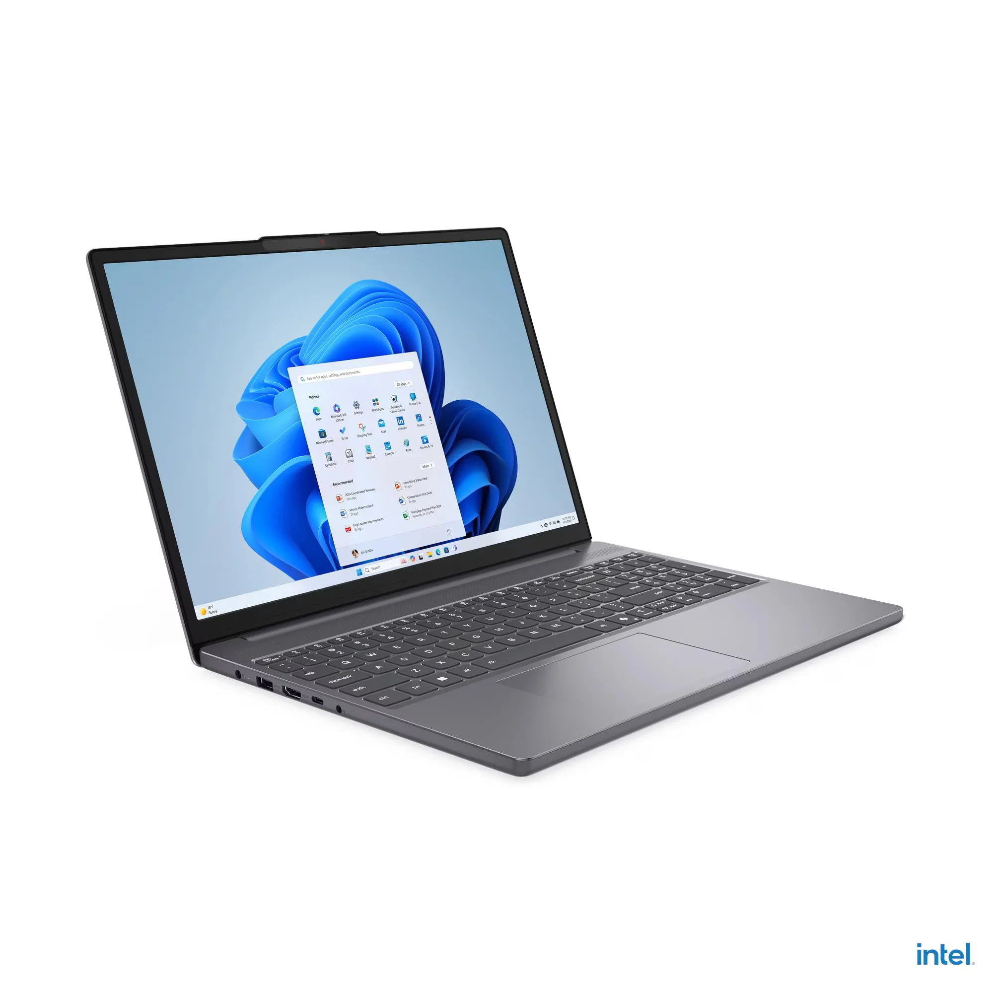 Lenovo Slim 3 15IRH10 - Intel Core I7 13620H - 24GB DDR5 - 512GB SSD - Pantalla 15,3" WUXGA - No DVD - HDMI - Freedos - Grey ( 83K100BRLM ) miniatura 6