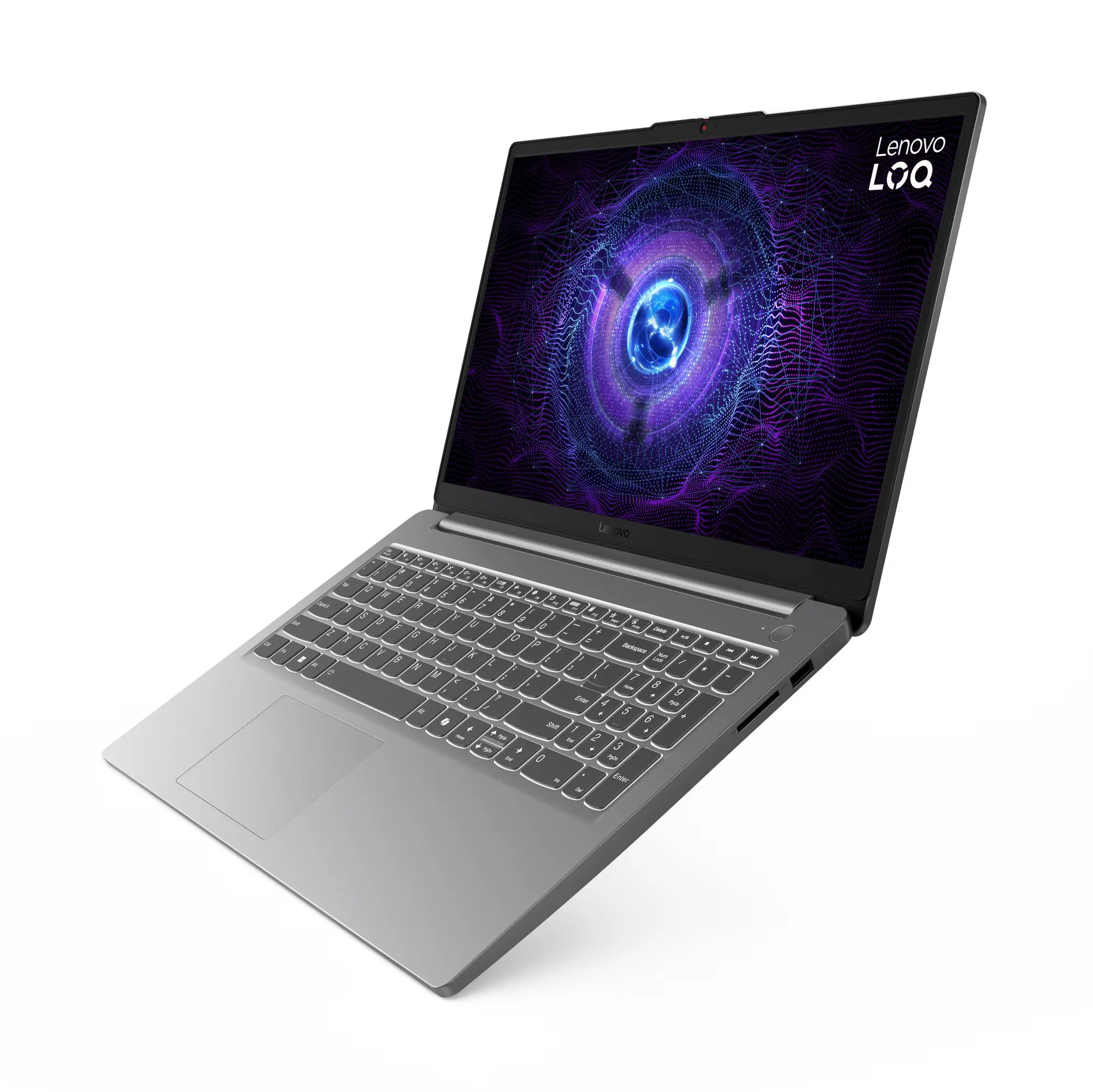 LOQ 15IAX9E - Intel Core I5-12450HX - 8GB DDR5 - 512GB SSD - Pantalla 15,6" FHD - Geforce RTX 3050 6GB GDDR6 - RJ45 - Freedos - Grey ( 83LK0046LM ) miniatura 5