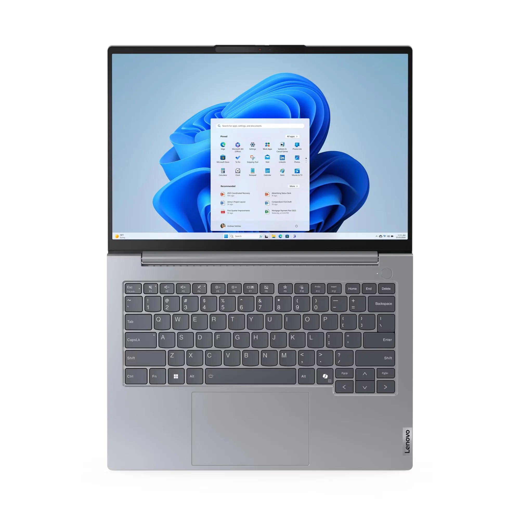 Lenovo Thinkbook 14 G7 Arp - Amd Ryzen 7 7735HS - 32GB DDR5 - 1 Tera SSD - Pantalla 14" WUXGA - No DVD - RJ45 - Freedos - Grey ( 21MV006ALM )