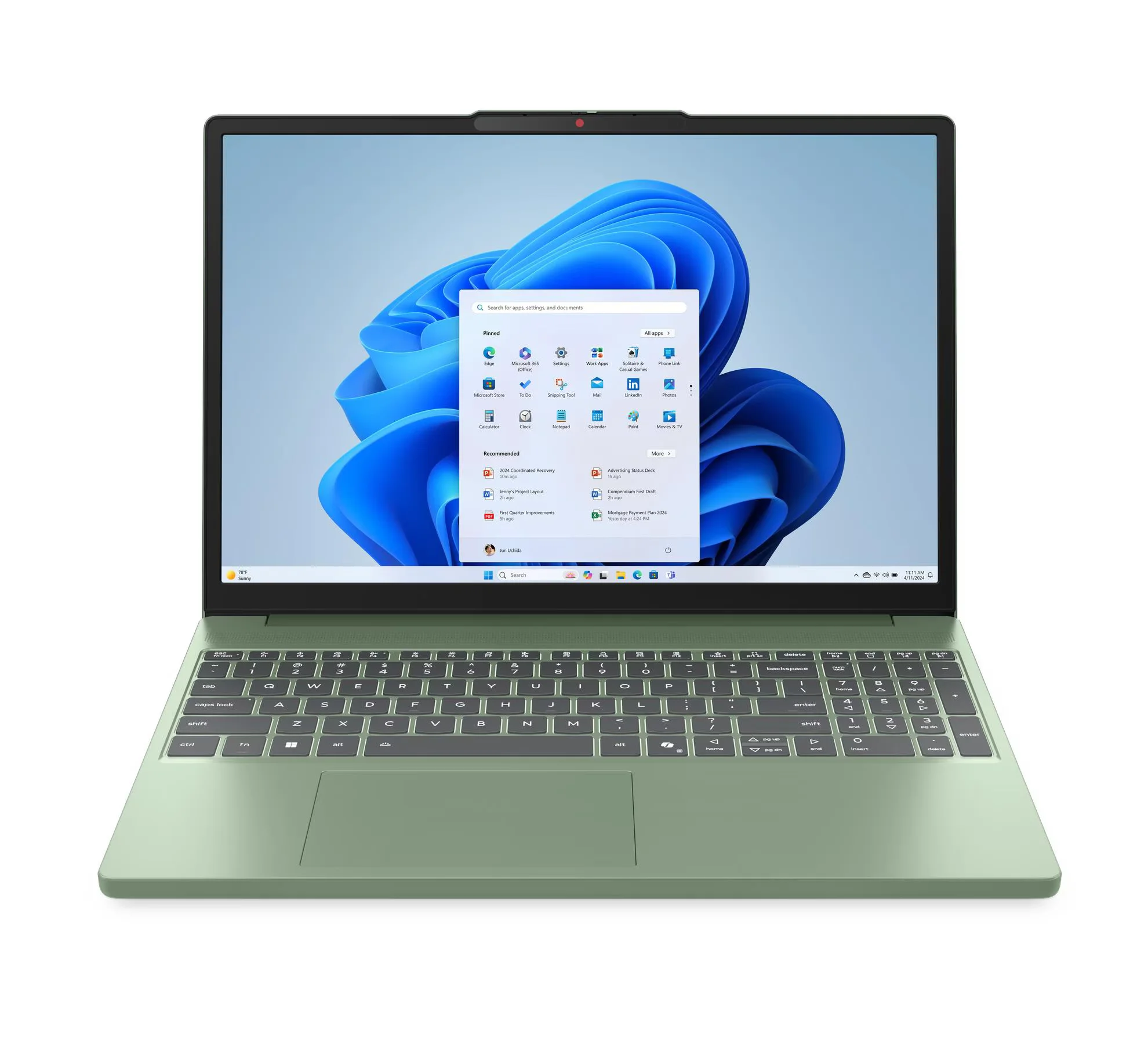Lenovo Slim 3 15IRH10 - Intel Core I5 13420H - 24GB DDR5 - 512GB SSD - Pantalla 15,3" WUXGA - No DVD - HDMI - Freedos - Green ( 83K1006NLM )