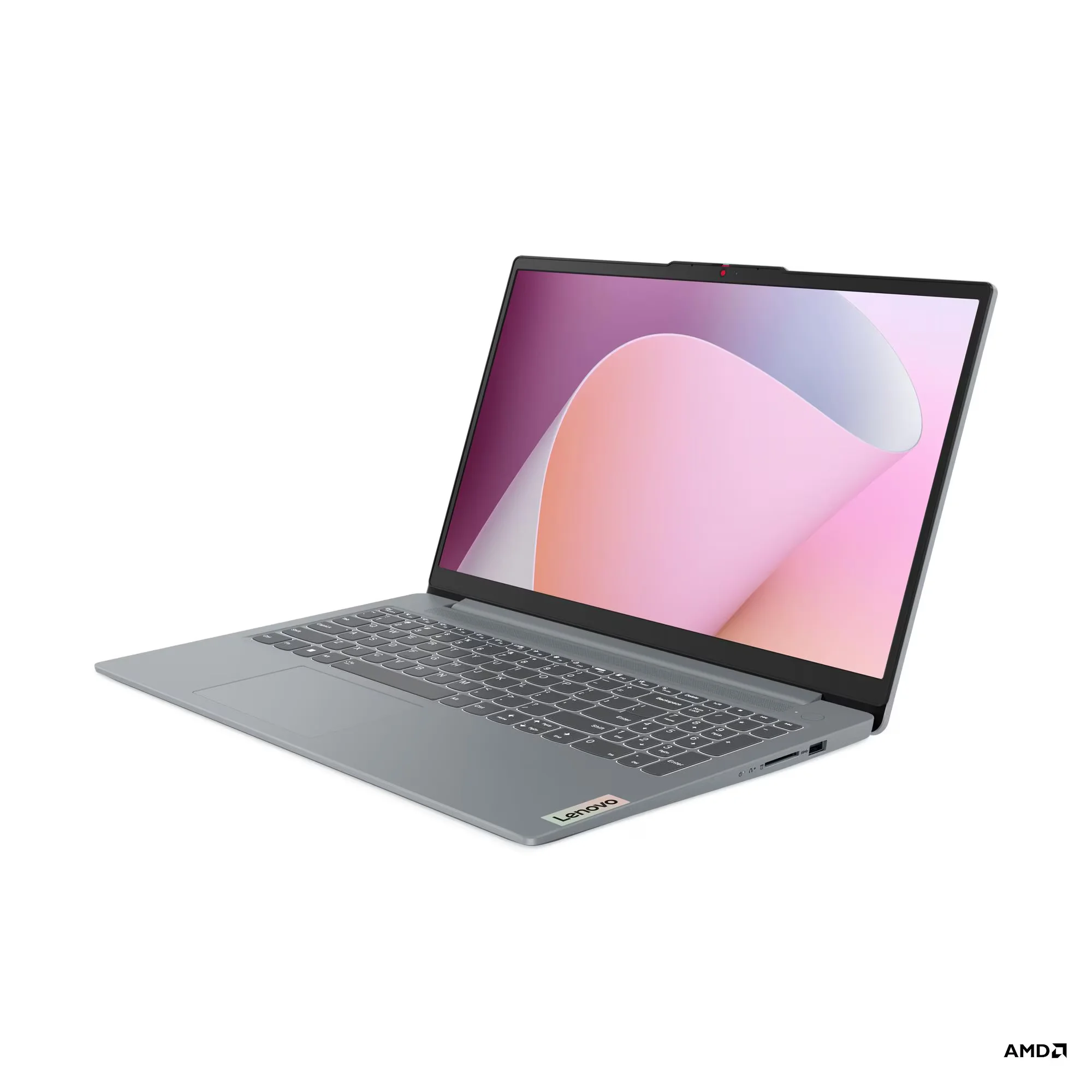 Lenovo Slim 3 15AMN8 - Amd Ryzen 3 30 - 16GB LPDDR5 - 512GB SSD - Pantalla 15,6" FHD - No DVD - HDMI - Freedos - Arctic Grey ( 82XQ00YQLM )