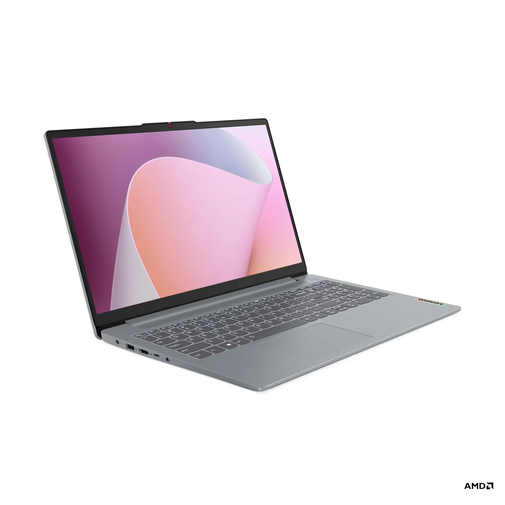 Lenovo Slim 3 15AMN8 - Amd Ryzen 3 30 - 16GB LPDDR5 - 512GB SSD - Pantalla 15,6" FHD - No DVD - HDMI - Freedos - Arctic Grey ( 82XQ00YQLM ) miniatura 2