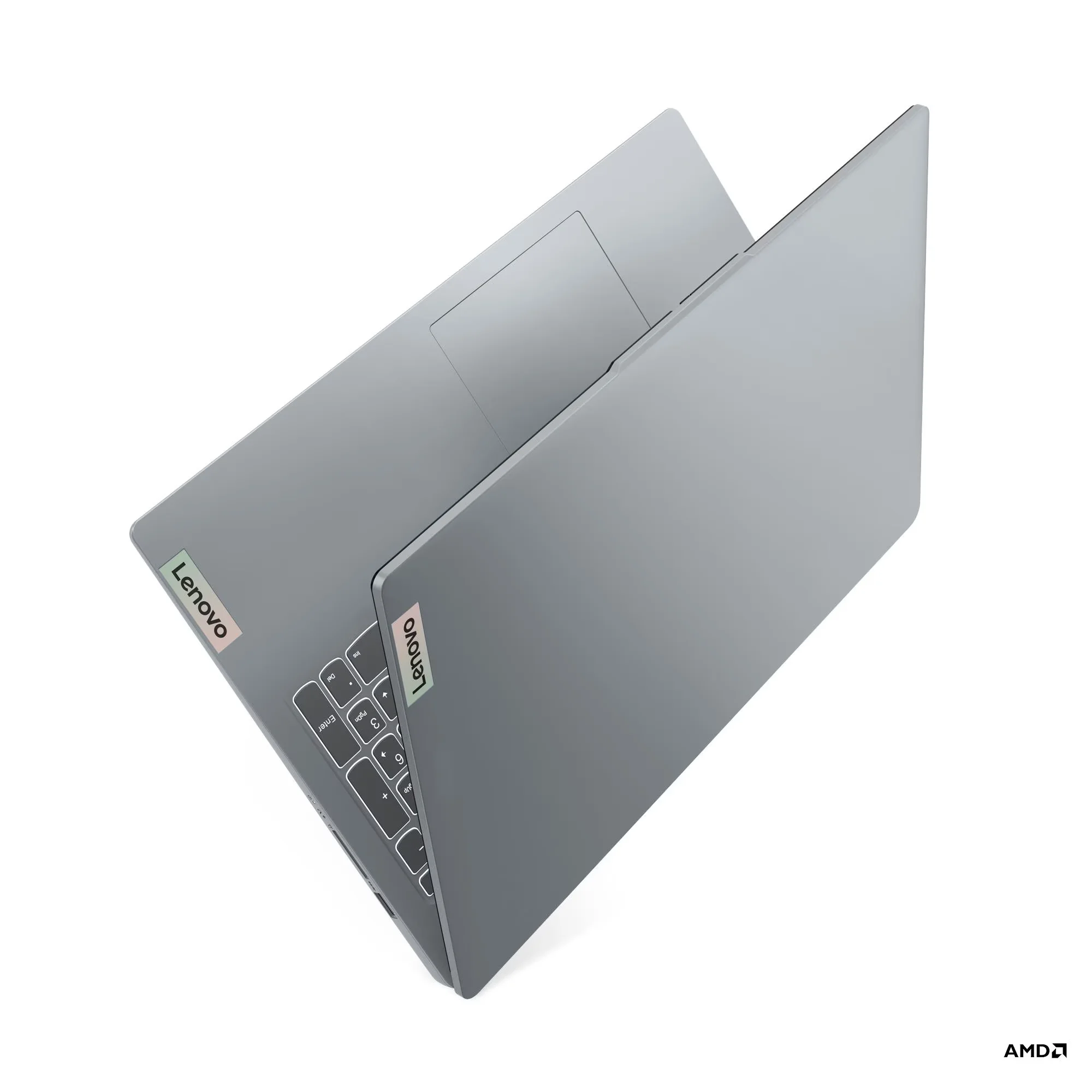 Lenovo Slim 3 15AMN8 - Amd Ryzen 3 30 - 16GB LPDDR5 - 512GB SSD - Pantalla 15,6" FHD - No DVD - HDMI - Freedos - Arctic Grey ( 82XQ00YQLM ) miniatura 5