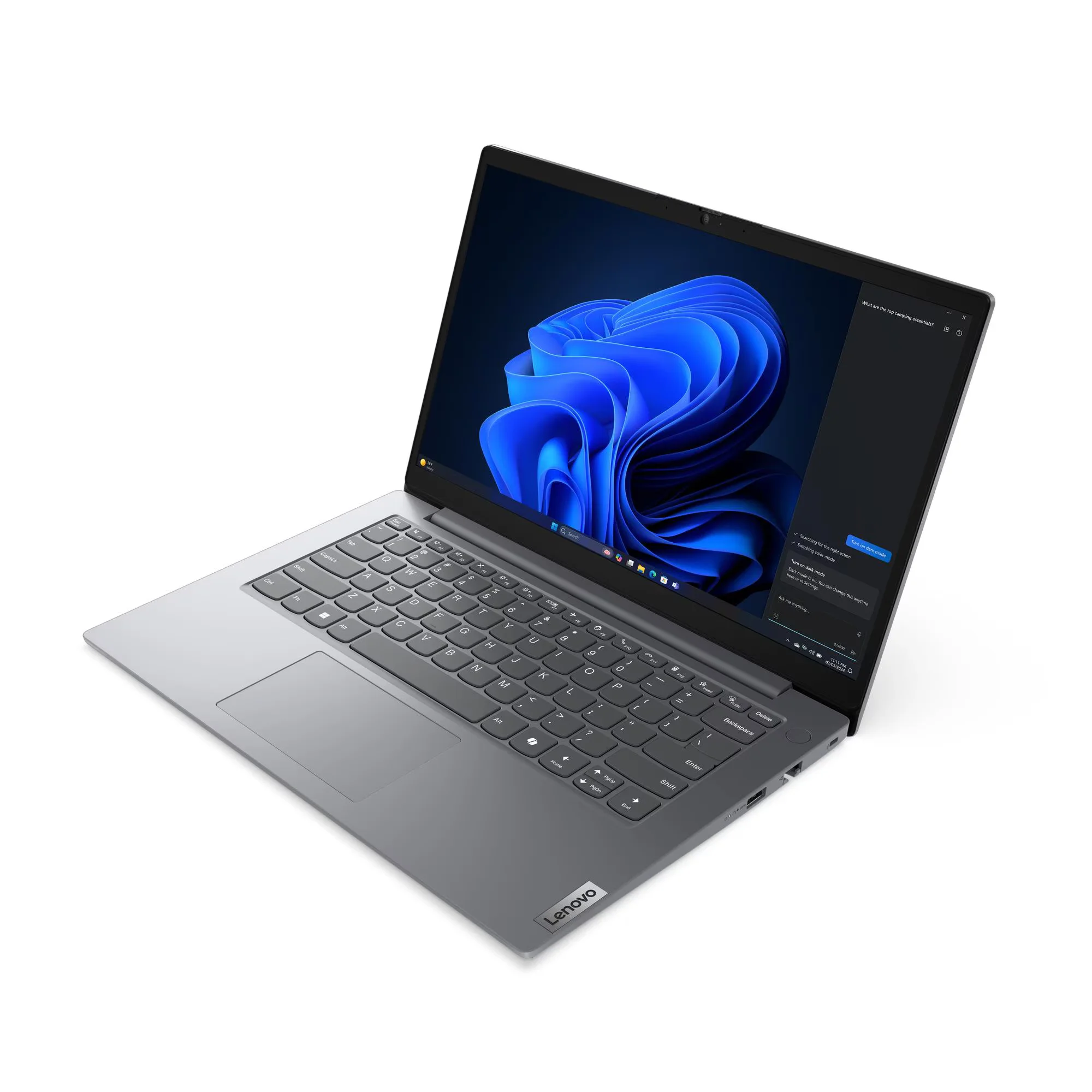 Lenovo V14 G5 Irl - Intel Core 5 210H - 8GB DDR5 - 512GB SSD - Pantalla 14" FHD - No DVD - HDMI - RJ45 - Freedos - Luna Grey ( 83GU003CLD ) miniatura 7