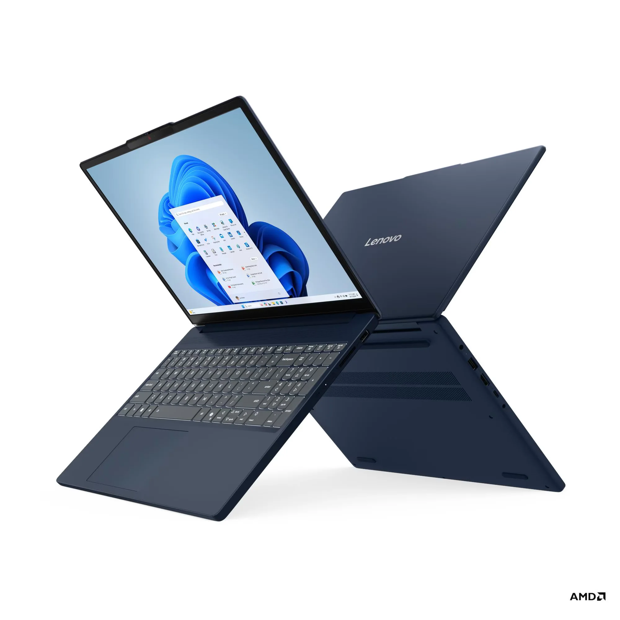 Lenovo Slim 3 15AHP10 - Amd Ryzen 5 8640HS - 8GB DDR5 - 512GB SSD - Pantalla 15,3" WUXGA - No DVD - HDMI - Cosmic Blue ( 83KA003RLM ) miniatura 2