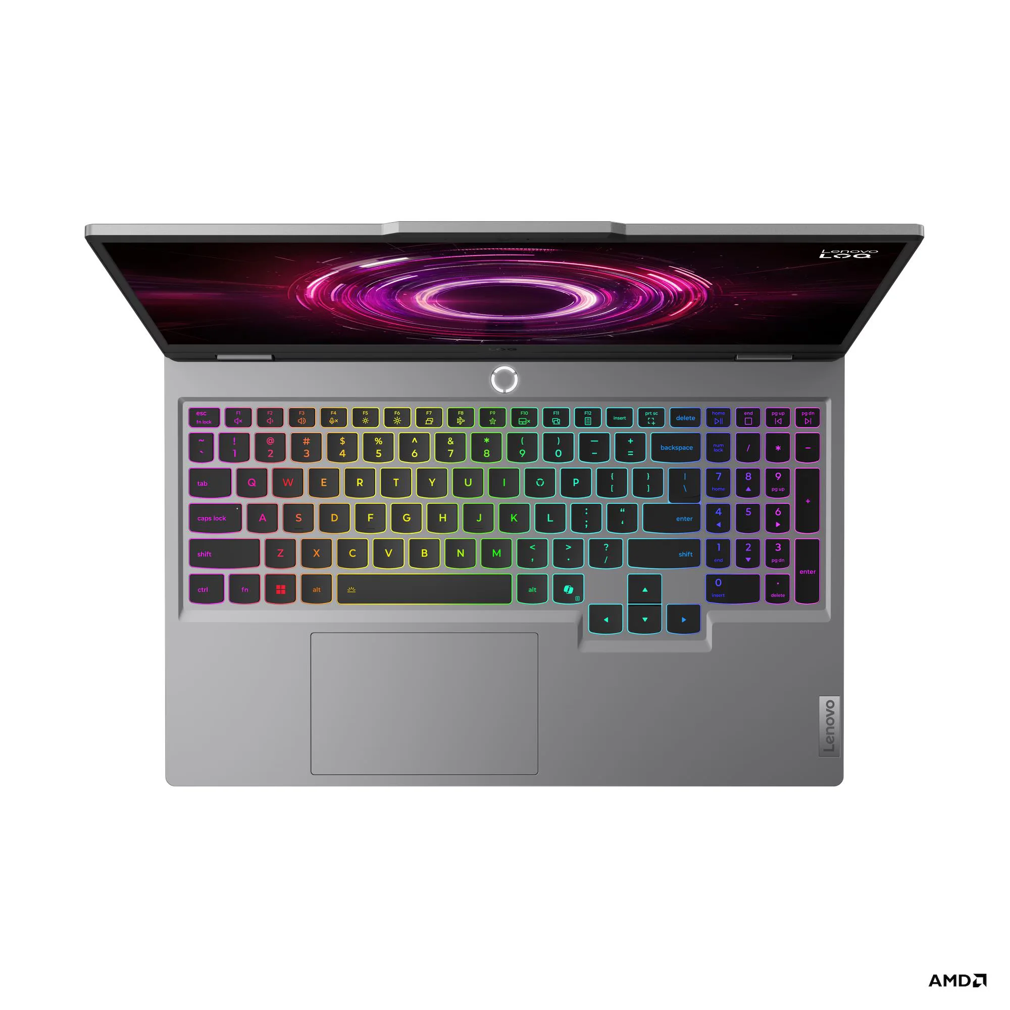 LOQ 15AHP10 - Amd Ryzen 7 250 - 24 GB DDR5 - 512GB SSD - Pantalla 15.6" FHD - RJ45 - Geforce RTX 5050 8GB GDDR7 - Windows 11 - Grey ( 83JG0088LM ) miniatura 8