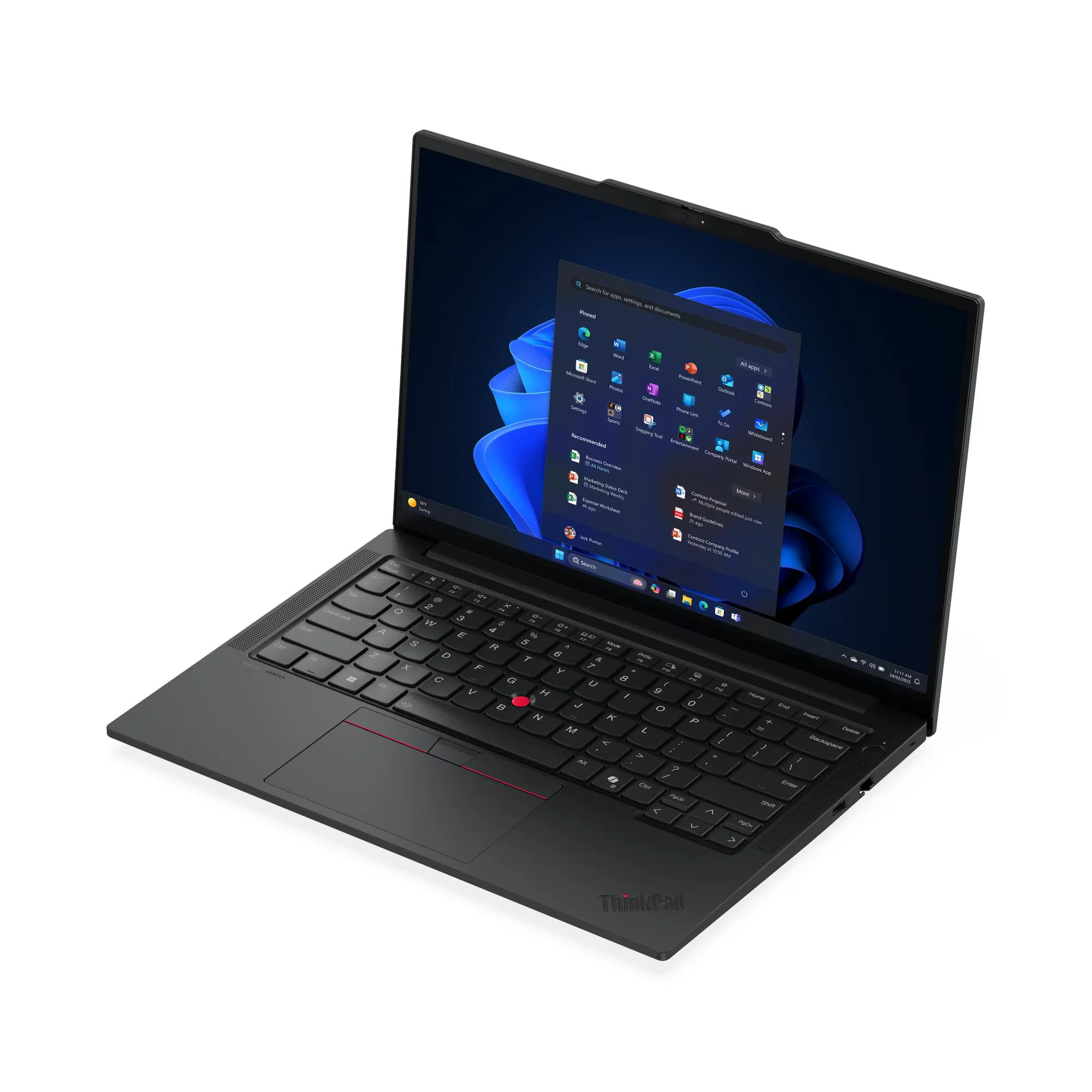 Lenovo Thinkpad E14 Gen 7 - Intel Core Ultra 7 255H - 16GB DDR5 - 1 Tera SSD - Pantalla 14" WUXGA - RJ45 - Windows 11 Prof - Black ( 21SY0016LM ) miniatura 7