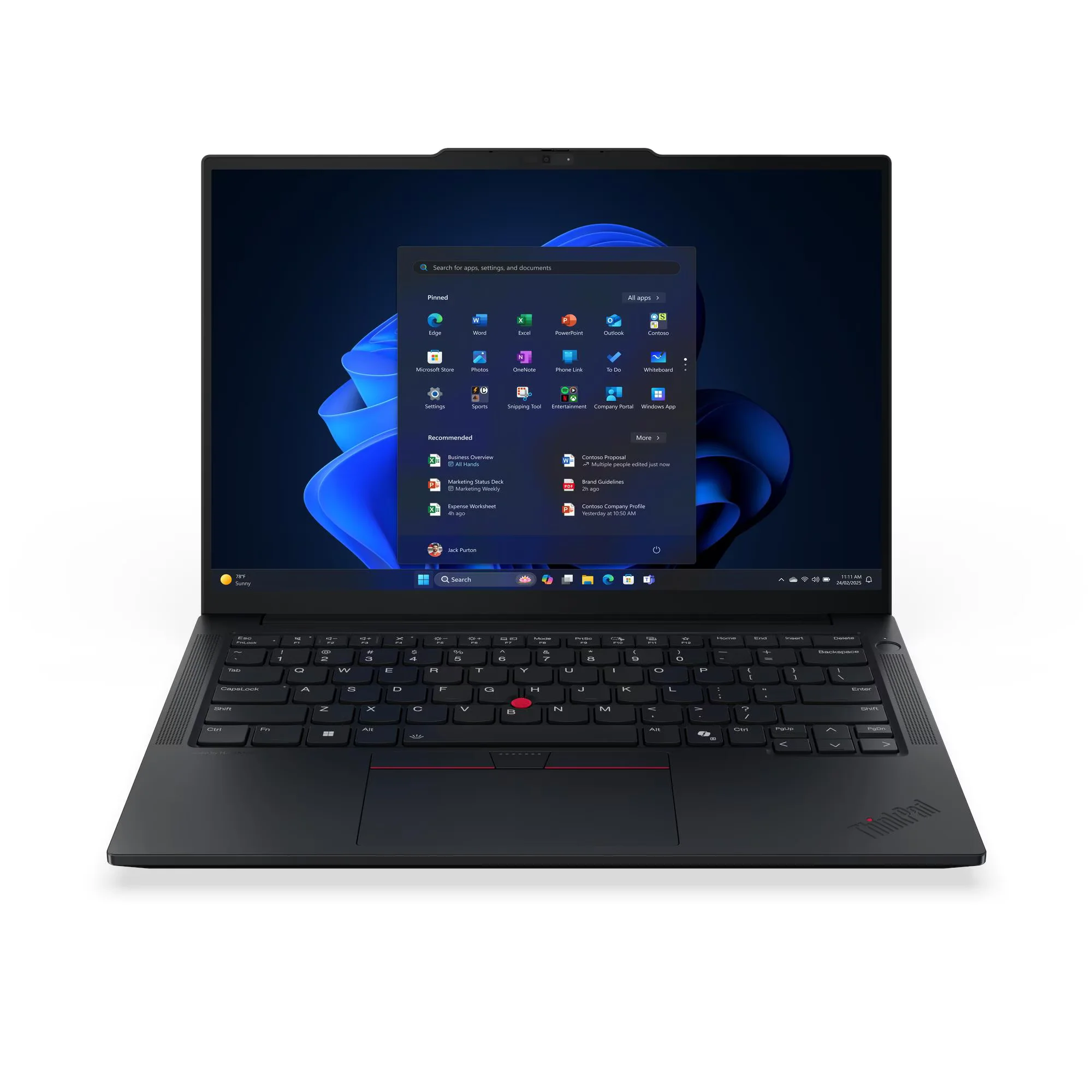 Lenovo Thinkpad E14 Gen 7 - Intel Core Ultra 5 225U - 16GB DDR5 - 512GB SSD - Pantalla 14" WUXGA - RJ45 - Windows 11 Prof - Black ( 21SY0013LM ) miniatura 5